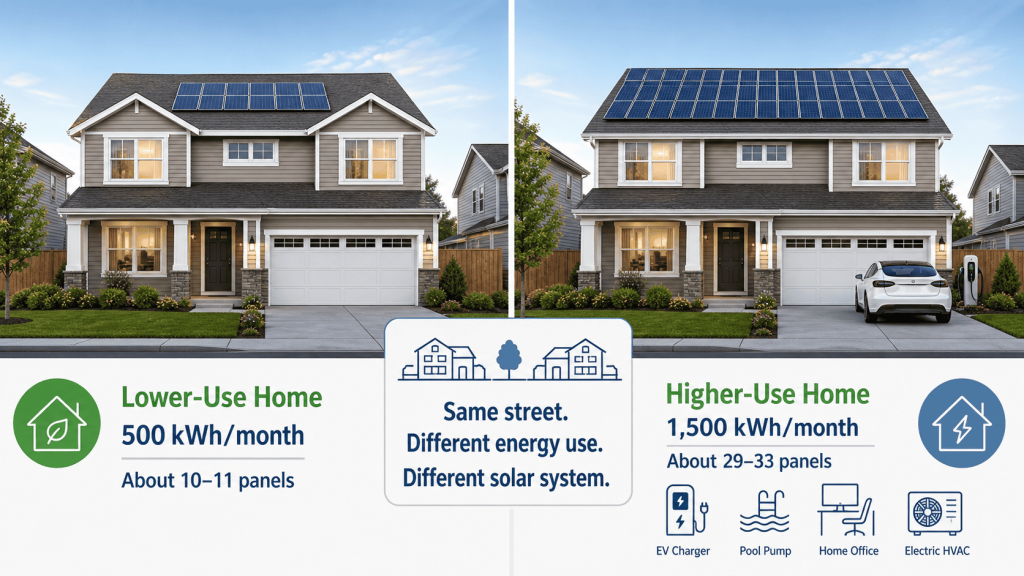 How Many Solar Panels Do I Need to Power My House?
